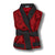 Gable Mens Long Smoking Jacket - Claret