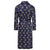 Lightweight Men's Dressing Gown - Gatsby Paisley Blue
