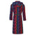 Women's Hooded Dressing Gown  - Multicolor