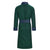 Connaught Long Smoking Jacket Robe in Green