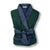 Connaught Long Smoking Jacket Robe in Green