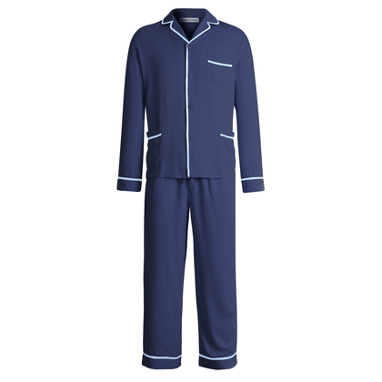 Men's Breathable Bamboo Pyjamas - Poseidon
