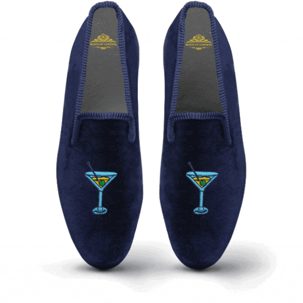 Custom Velvet Loafer/Slipper Shoe – Bown of London AU display picture 1