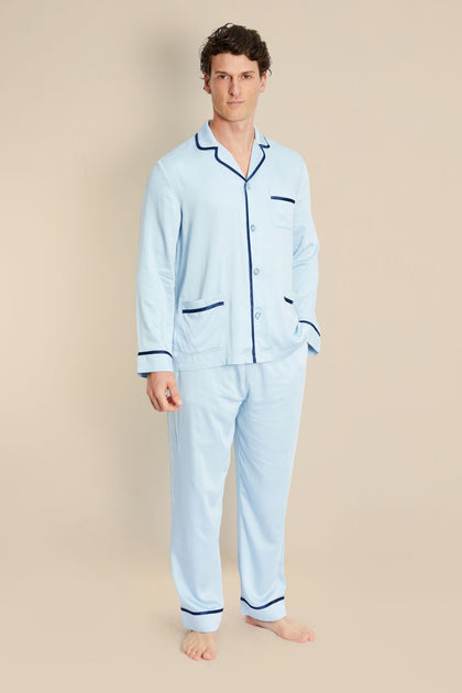 Men's Breathable Bamboo Pyjamas - Hades