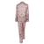 Ladies Pyjamas - Serpentine Blush Product Full Back View
