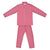 Ladies Pyjamas Brushed Cotton Red - Russo