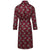 Lightweight Dressing Gown - Gatsby Paisley Wine