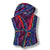 Women's Hooded Dressing Gown  - Multicolor