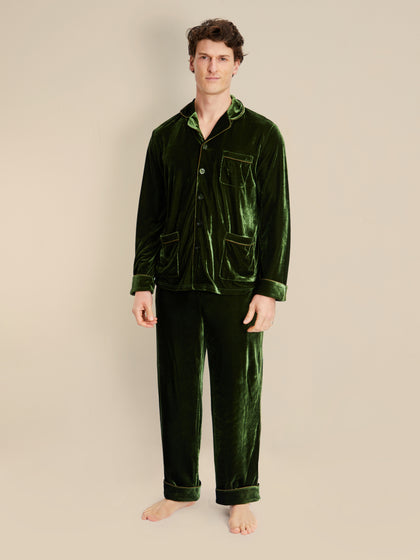 Men's Velvet Pyjamas - Hemes