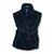 Carnegie Luxury Cotton Long Velvet Smoking Jacket in Navy