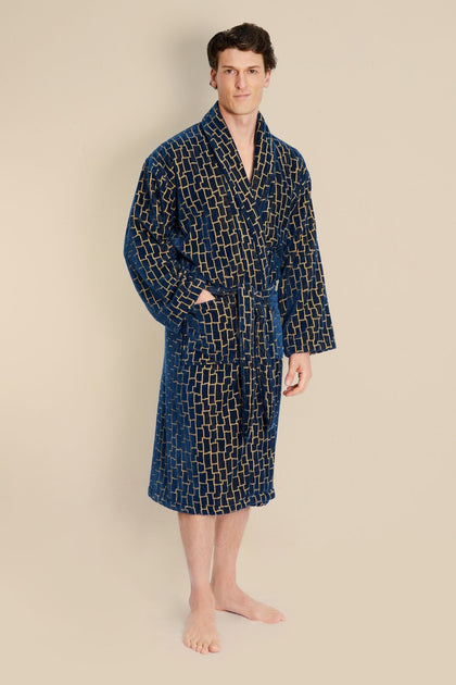 Men's Dressing Gown - Agean