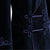 Made to Measure Double Breasted Mens Italian Velvet Smoking Jacket - Navy