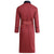 Red Lightweight Dressing Gown back view - The Cambridge Bathrobe