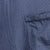 Blue Lightweight Dressing Gown closeup view - The Oxford Bathrobe