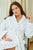 Women's Towelling Dressing Gown - Seaspray