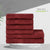 Homelover Towel Sets - Berry Red | 2 Bath Towels + 4 Hand Towels OEKO-TEX Made In Green Organic Cotton