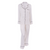Ladies Pyjamas - Zumra Pearly Vegan Silk Cupro Long Pyjama Set Product Front View