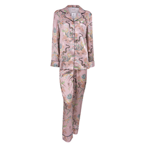 Ladies Pyjamas - Serpentine Blush Front View Main Product Image