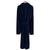 Carnegie Luxury Cotton Long Velvet Robe in Navy Back