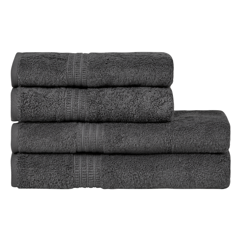 Organic  Towel Sets - Coal Grey