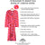 Women's Hooded Dressing Gown - Pink Diamond