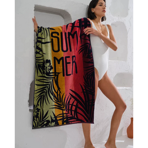 Perfect for a day by the water, this summer towel is a must-have.
