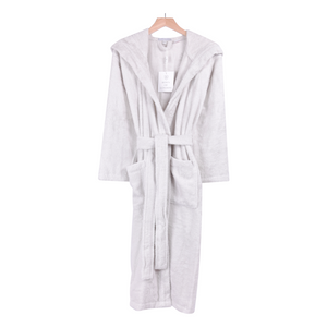 NUA Pale Grey Dressing Gown | Bown of London