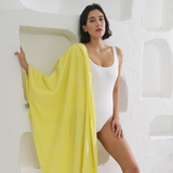 Beach Towel - Berry (Yellow)