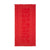 Beach Towel - Festival (Red) Product Full View